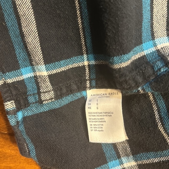 Men’s American Eagle classic fit soft flannel~ - Picture 6 of 6